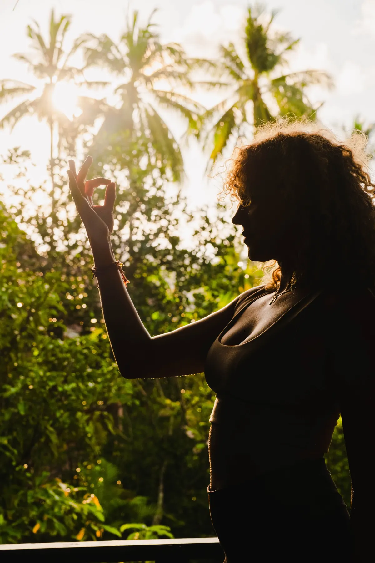 Portrait in golden afternoon light
